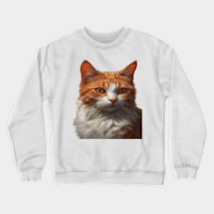 My cat--t shirt Crewneck Sweatshirt